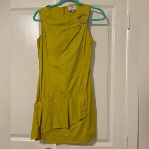 3.1 Phillip Lim Casual Dress -DropWaist: Yellow Dress